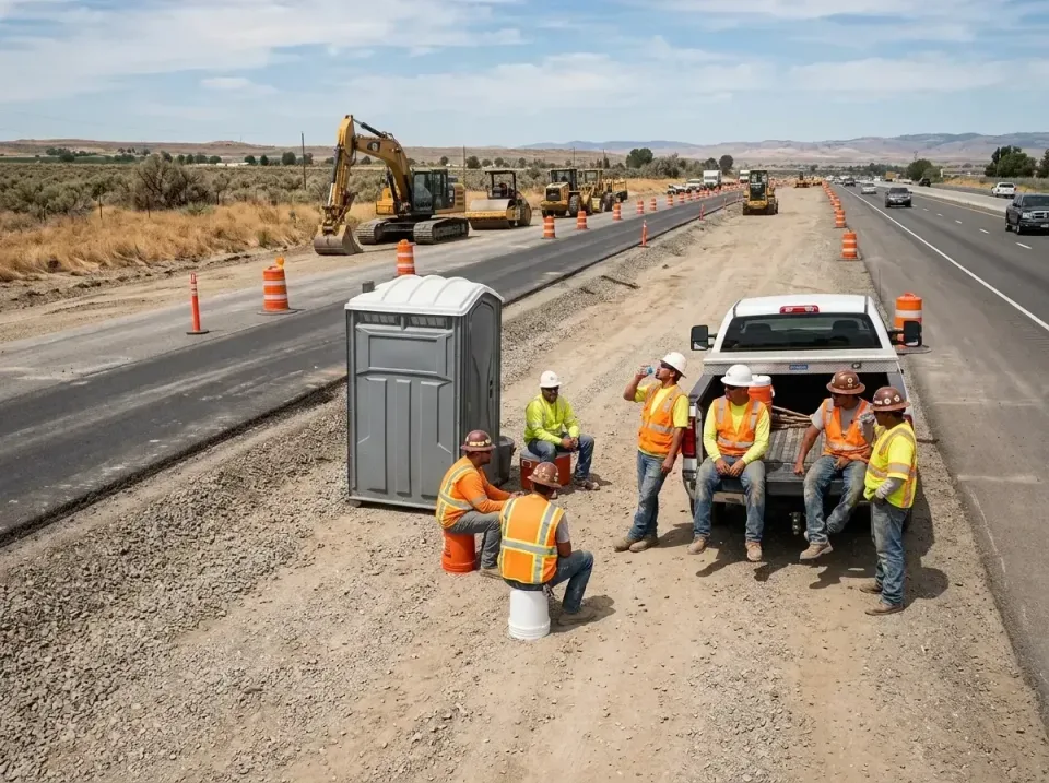 highway-road-construction-crew-007 — frequently asked questions, Porta Potty and Restroom Rentals in McMinnville, TN
